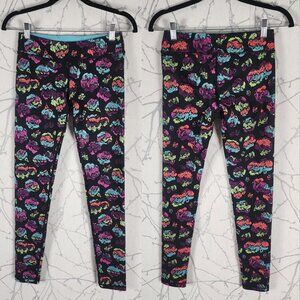 Ivivva Colorful Rose Floral Printed Luon Leggings